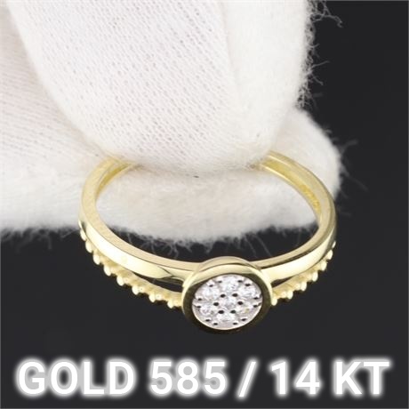 Ring Zirkonia / W52 / WG585 / Ex-VK: 359,- € / 2045-JWG