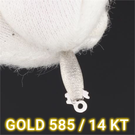 Schliesse Zirkonia / GG585 / Ex-VK: 109,- € / 2067-JWG