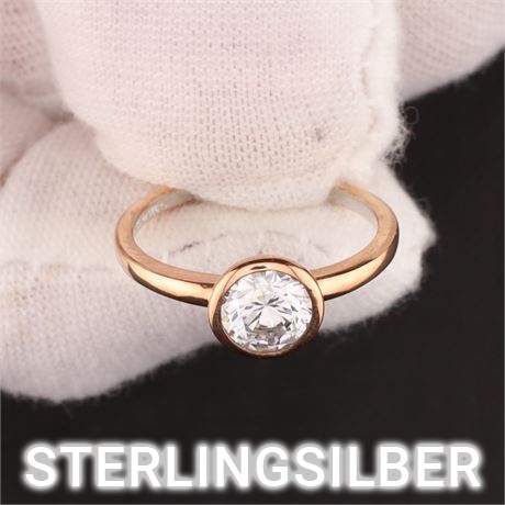 Ring Zirkonia / W50 / SI925 / Ex-VK: 69,- € / 3895-JWG