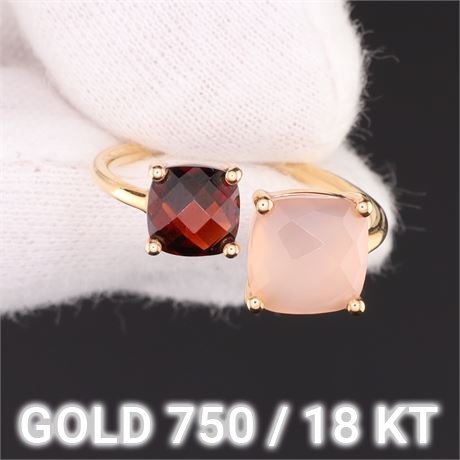 Ring Granat Calcedonite / k. A. / GG750 / Ex-VK: 559,- € / 2261-JWG