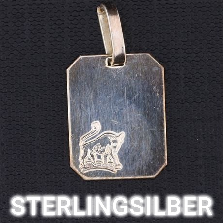 Anhänger Gravurplättchen / SI925 / Ex-VK: 22,- € / 3325-JWG