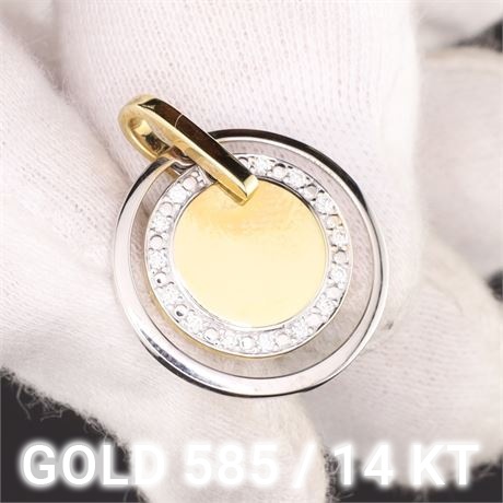 Anhänger Brillant  / WG585 / Ex-VK: 745,- € / 2246-JWG