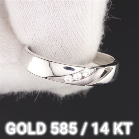 Ring Zirkonia / W56 / WG585 / Ex-VK: 354,- € / 2048-JWG
