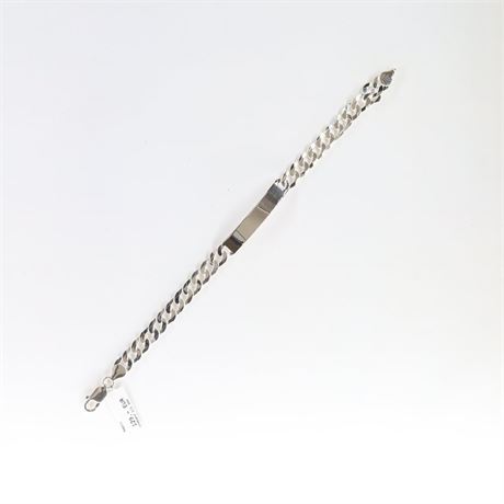 Schildarmband 8mm / SI925 / Ex-VK: 129,- € / 293-JWG