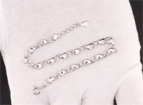 Armband Zirkonia oval / SI925 / Ex-VK: 63,- € / 5305-JWG