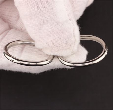 Creolen 2 0.0 2 5mm / (Edel)Stahl / Ex-VK: 25,- € / 3951-JWG
