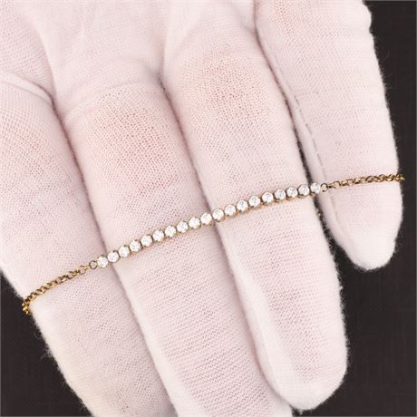 Armband Zirkonia / SI925 / Ex-VK: 45,- € / 3884-JWG