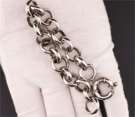Armband Rund Anker groß / SI925 / Ex-VK: 129,- € / 982-JWG