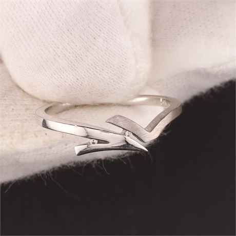 Ring Zirkonia / W58 / SI925 / Ex-VK: 59,- € / 517-JWG