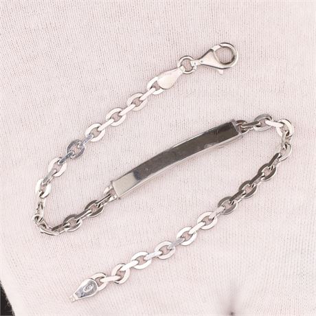 Schildarmband Anker / SI925 / Ex-VK: 24,- € / 3260-JWG