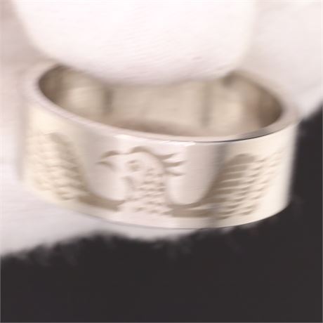 Ring / W66 / (Edel)Stahl / Ex-VK: 35,- € / 725-JWG