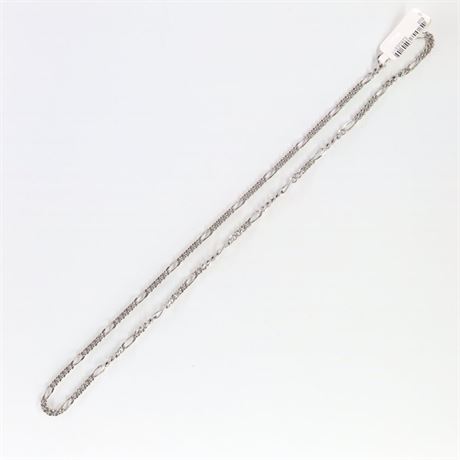 Figerokette 42cm / SI925 / Ex-VK: 40,- € / 357-JWG