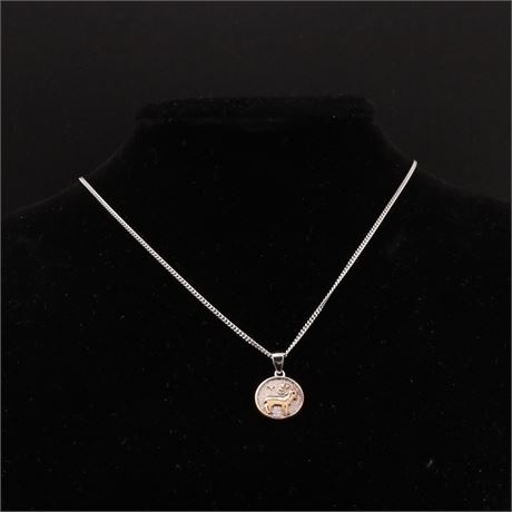 Collier Sternzeichen / SI925 / Ex-VK: 59,- € / 3961-JWG