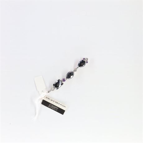 Coll. schwarz lila / SI925 / Ex-VK: 129,- € / 332-JWG