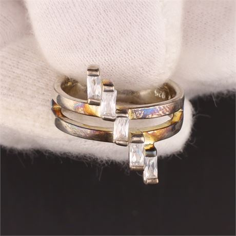 Ring Zirkonia / W52 / SI925 / Ex-VK: 59,- € / 448-JWG