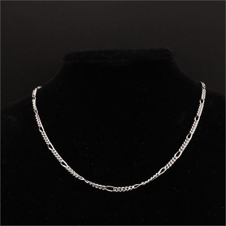 Figarokette 45cm / SI925 / Ex-VK: 43,- € / 3705-JWG