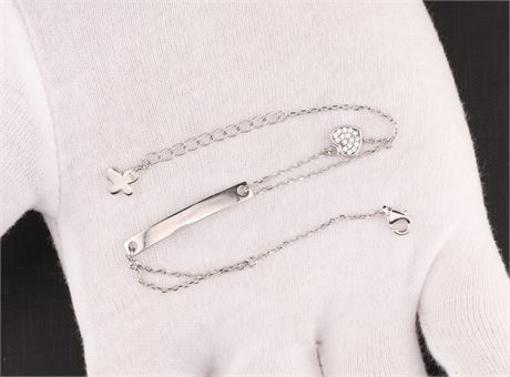 Armband Zirkonia oval / SI925 / Ex-VK: 79,- € / 5304-JWG