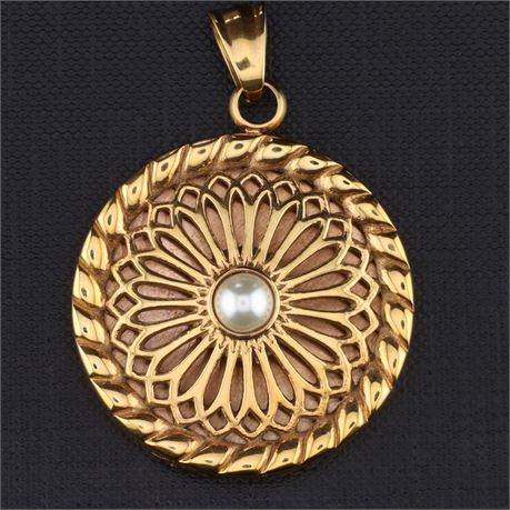 Traumfänger Medallion 316L Sta / (Edel)Stahl / Ex-VK: 99,- € / 2878-JWG