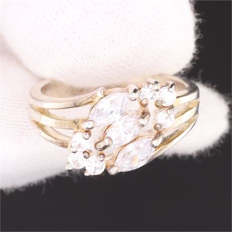 Ring Zirkonia / W54 / SI925 / Ex-VK: 49,- € / 716-JWG