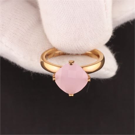 Ring mit Stein(en) / W54 / (Edel)Stahl / Ex-VK: 59,- € / 4660-JWG