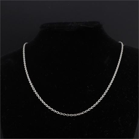 Ankerkette 55cm / SI925 / Ex-VK: 43,- € / 1011-JWG