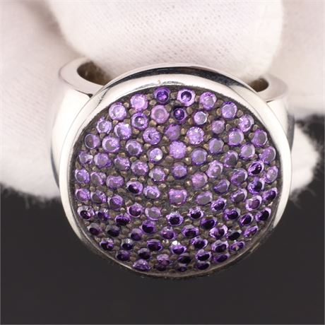 Ring Zirkonia  / W60 / SI925 / Ex-VK: 159,- € / 730-JWG