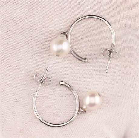 Ohrstecker Perle / SI925 / Ex-VK: 79,- € / 3783-JWG