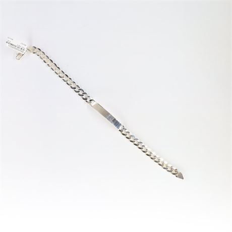 Schildarmband 7mm / SI925 / Ex-VK: 109,- € / 300-JWG