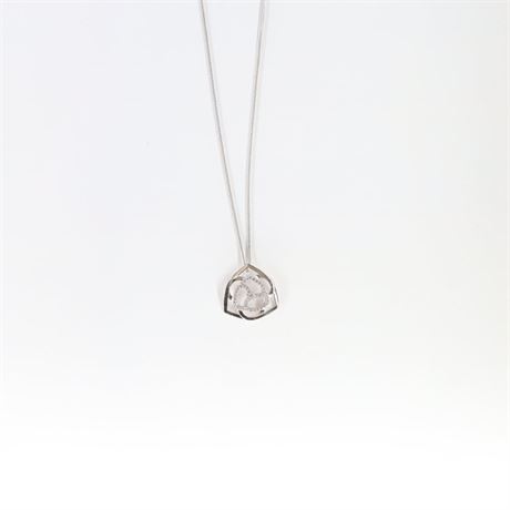 Kette mit White / SI925 / Ex-VK: 149,- € / 237-JWG