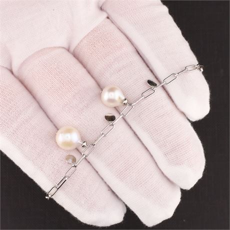 Armband Perle 15-20cm / SI925 / Ex-VK: 79,- € / 3893-JWG