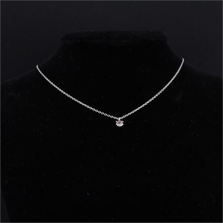Collier Zirkonia 40-45cm / SI925 / Ex-VK: 45,- € / 5240-JWG
