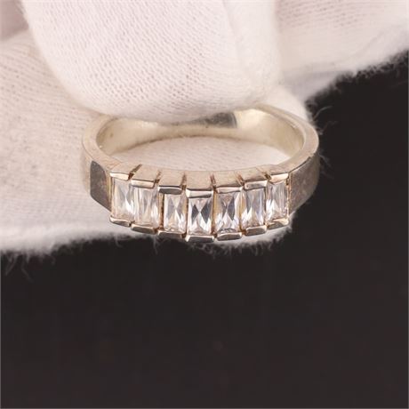 Ring Zirkonia / W53 / SI925 / Ex-VK: 49,- € / 472-JWG