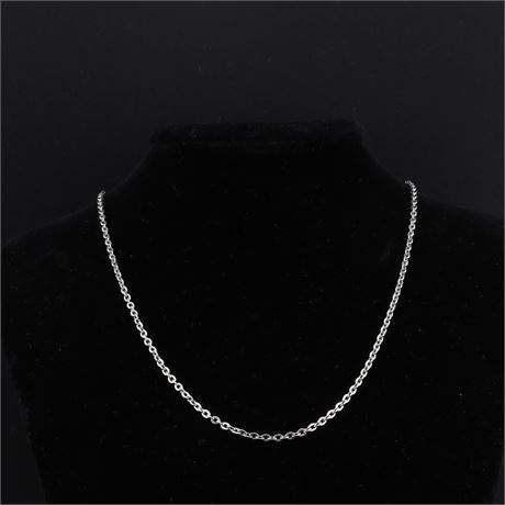 Konvolut 3 Stück - Ankerkette Edel 55cm / Stahl / Ex-VK: 69,- € / 2737-JWG