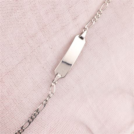 Schildarmband / SI925 / Ex-VK: 54,- € / 4532-JWG