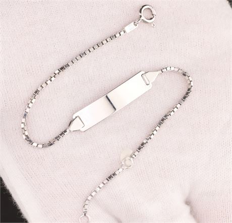 Schildarmband Anker / SI925 / Ex-VK: 24,- € / 3262-JWG