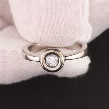 Ring Zirkonia / W50 / SI925 / Ex-VK: 49,- € / 3877-JWG
