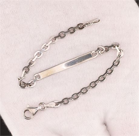 Schildarmband Anker / SI925 / Ex-VK: 24,- € / 3263-JWG