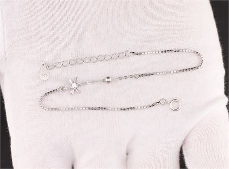Armband Zirkonia / SI925 / Ex-VK: 43,- € / 5302-JWG