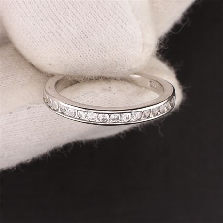 Ring Zirkonia / W50 / SI925 / Ex-VK: 49,- € / 3623-JWG