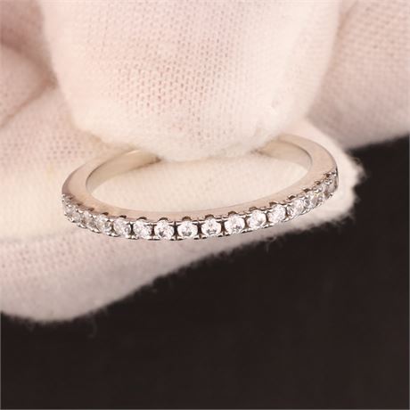 Ring Zirkonia / W54 / SI925 / Ex-VK: 65,- € / 5246-JWG