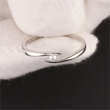 Ring Zirkonia / W51 / SI925 / Ex-VK: 49,- € / 3615-JWG