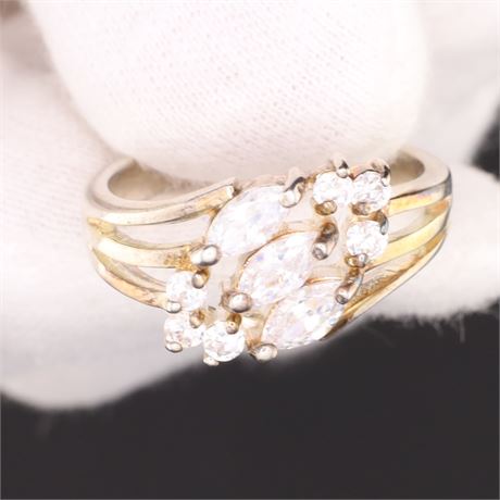 Ring Zirkonia / W57 / SI925 / Ex-VK: 49,- € / 729-JWG