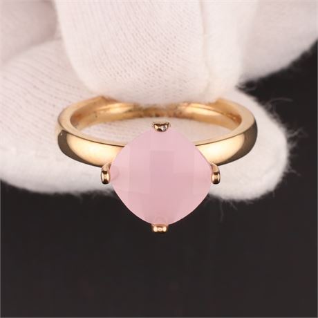 Ring mit Stein(en) / W56 / (Edel)Stahl / Ex-VK: 59,- € / 469-JWG
