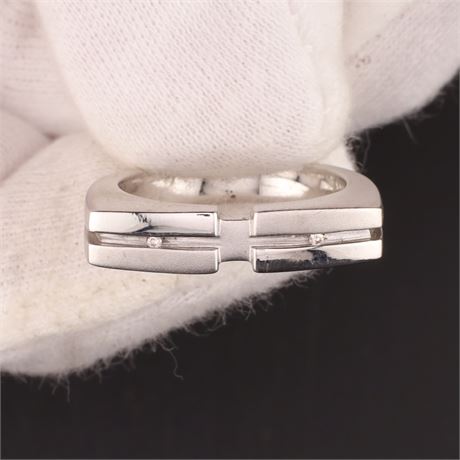Ring Brillant / W54 / SI925 / Ex-VK: 74,- € / 467-JWG