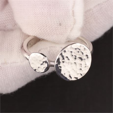 Ring TWO / W56 / SI925 / Ex-VK: 80,- € / 5005-JWG
