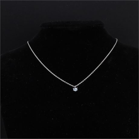 Collier Zirkonia 40-45cm / SI925 / Ex-VK: 45,- € / 5239-JWG