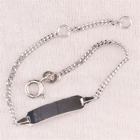 Schildarmband / SI925 / Ex-VK: 50,- € / 3239-JWG