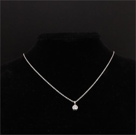 Collier Zirkonia 40-45cm / SI925 / Ex-VK: 45,- € / 3844-JWG