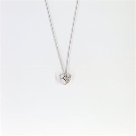 Kette mit White / SI925 / Ex-VK: 99,- € / 275-JWG