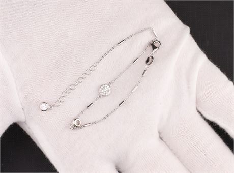 Armband Zirkonia / SI925 / Ex-VK: 43,- € / 5306-JWG